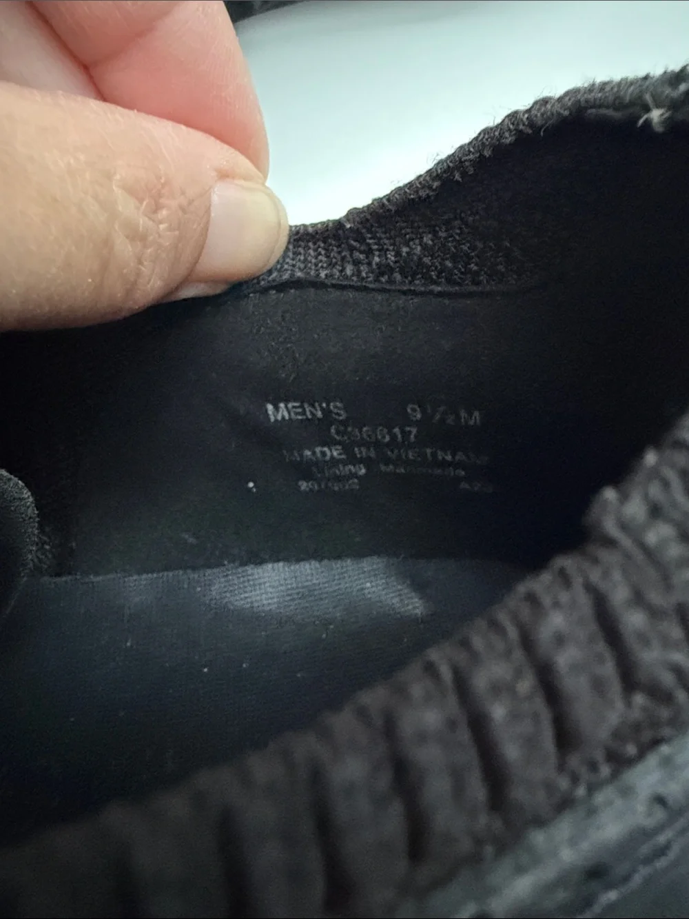 Cole Haan Black Zerogrand Work From Anywhere Knit Oxford Sneakers SIZE 9.5